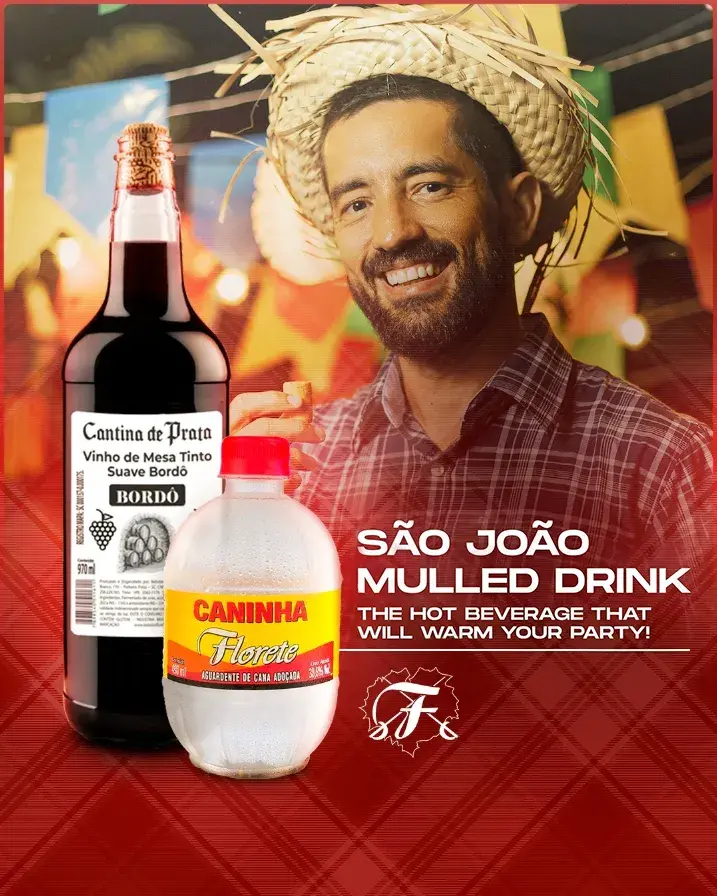 Bebidas Florete The true São João Mulled Drink