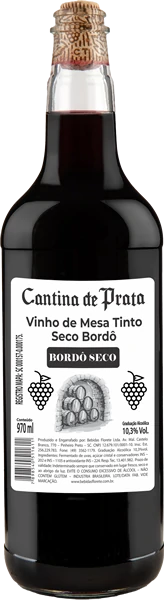 Cantina de Prata  Bordô Seco