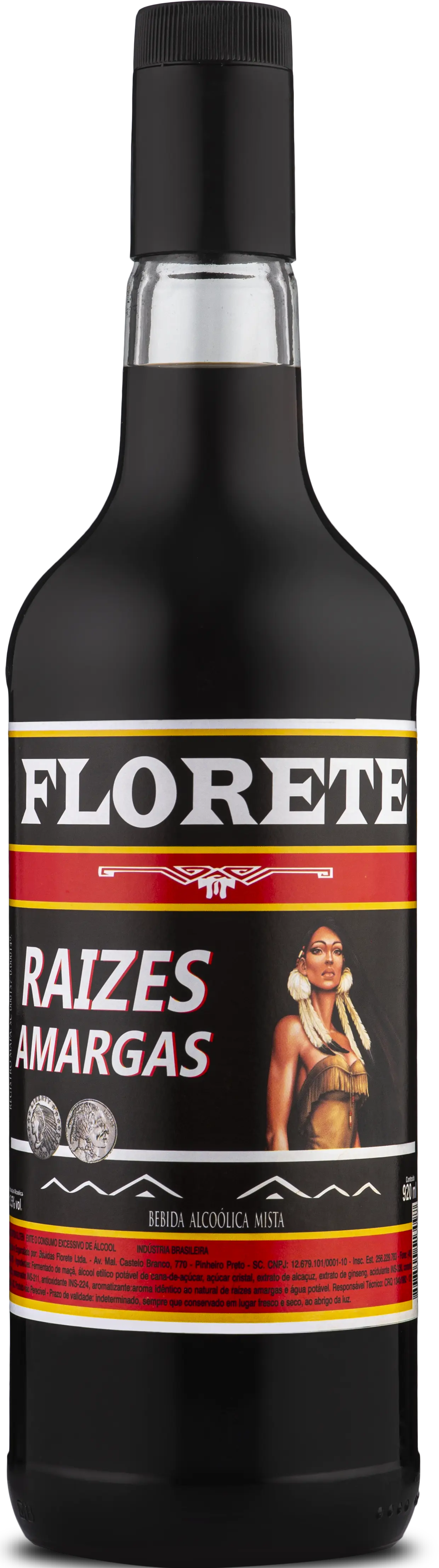 Florete  Raízes amargas Vidro