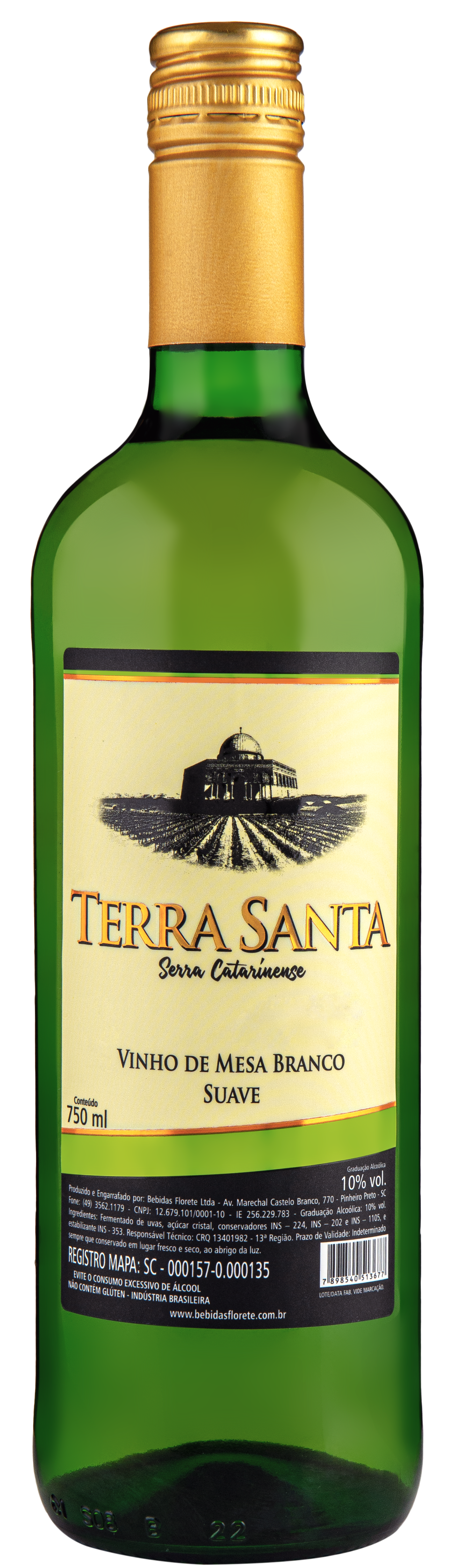 Terra Santa Vinho Branco Suave